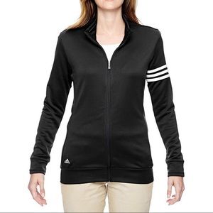 Adidas Golf Women’s Climalite 3 Stripes Zip Jacket
